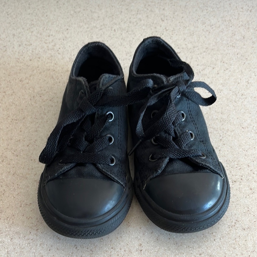 Kids Black Converse Sneakers